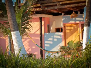 Habitación a pie de playa en Pequeño Hotel Privado, Pacifico mexicano