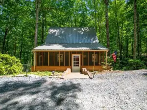 Charming Cabin with Hot Tub, Fire Pit, Grill, Wifi