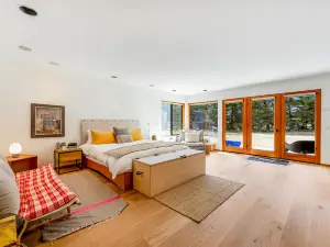 Dreamy coastal home near the bluffs with trails, grill, deck & pool