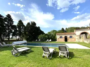 Domaine de Lanis - Maison d'hôtes Avec Parc et Piscine