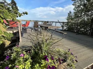 Experience Pokegama charm in our cozy 3-bedroom cabin