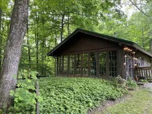 Quiet cottage nestled in the woods