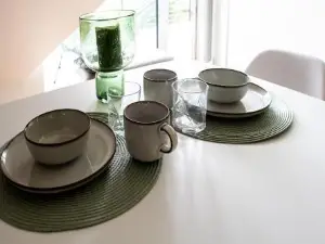 Vakaras Cozy Apartment in the Guest House with the Terrace and the Stunning View to the River Side