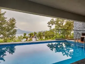 SaffronStays Yahvi Waters by Kosha Villas, Pawna - Pool Villa with Stunning Lake View