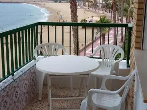 Apartment with 2 Bedrooms in Águilas, with Wonderful Sea View, Shared Pool, Furnished Balcony