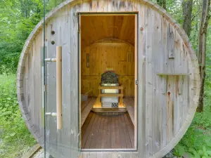 Unique Ferndale Retreat Sauna, Deck and Home Gym!