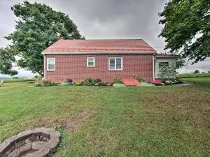 Quiet Elizabethville Home w/ Fire Pit + Views