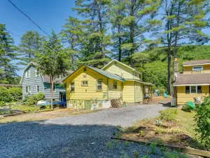 Riverfront Hadley Getaway w/ Fire Pit & Boat Dock!