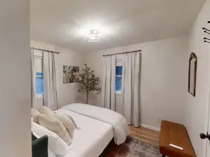 Comfy and Cozy Cape style home, newly remodeled throughout!