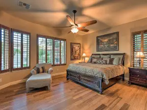 Heated Pool + Putting Green: Luxe Gilbert Home