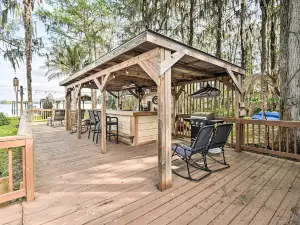 Pet-Friendly St Augustine Home with Dock and Yard!