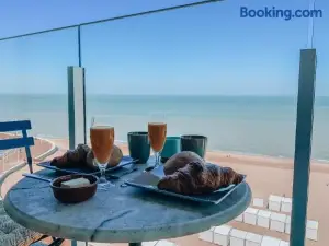 Genieten van de Vlaamse kust met prachtig zeezicht