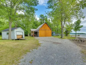 Lake Champlain Vacation Rental with Boat Dock!