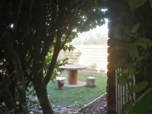 Patrice et Chrstel Cabane en Bois