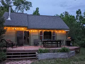 Cozy Private Lake Cottage 3-bedroom in the Northwoods with AC, Wi-Fi