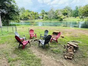 Beautiful Riverside home nestled on the banks of Spring River!