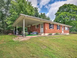 Peaceful Home w/ Patio & Fire Pit on 2 Acres!