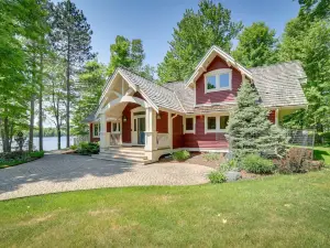 Lakefront Michigan Retreat w/ Private Dock