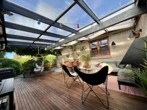 Rosengren Residence, Fireplace & Barbecue