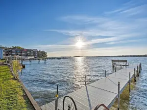 Lakefront Home w/ Game Room, Theater & Dock!