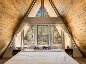 Impressive Luxury A-Frame with Ping-Pong Table in Louisiana