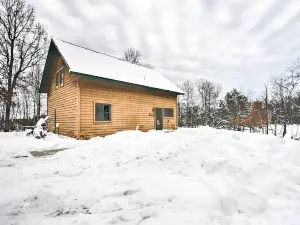 Cabin w/ Fireplace < 1 Mile to Lakes + Golf