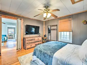 Cozy Lake Luzerne Getaway w/ Fire Pit!