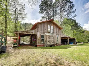 Flag Hole Riverfront Cabin Near Local Attractions!