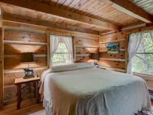 Hot Tub, Foosball, and Scenic Creek Access - Charming Rustic Retreat