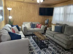 Bixby Cove Cabin #1 with boat dock access!  Outdoor seating and firepit!