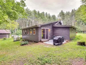 Brantingham Cottage w/ Fire Pit & Forested Views!