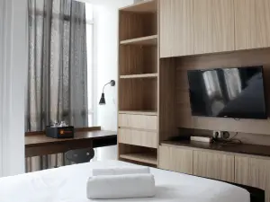 Scenic Studio at Taman Melati Jatinangor Apartment by Travelio
