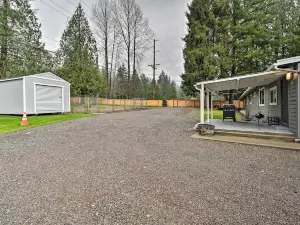 Modern Redmond Home with 2 Fireplaces and Yard!