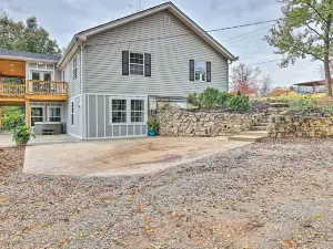 Hot Tub + Dock! Spacious Lakefront Retreat