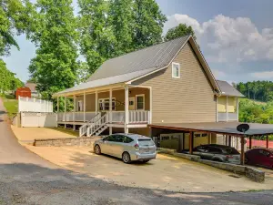 Modern Tims Ford Lake Home with Private Dock and Pool!