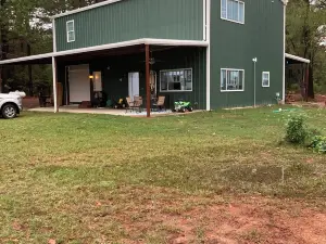 Secluded getaway spot in the pine forest