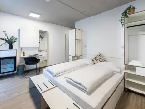 Motel Schlafraum Weng-Dein Smartes Hotel-Contactless Check-IN