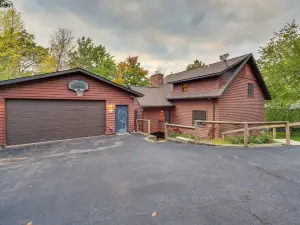 Lakefront Wisconsin Cabin with Boat Dock!