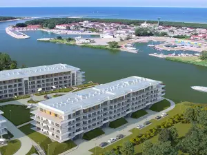 迪茲諾夫河邊和海灘邊的公寓