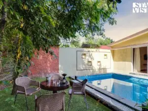 StayVista's Bhils Kabeela - Kanha - Outdoor Pool, Games Room & Kids Zone