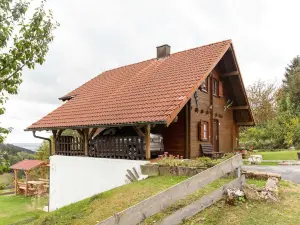 Wooden Holiday Home in Hinterrod with Sauna