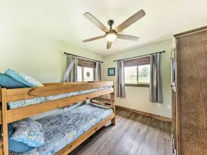 Waterfront Missouri Escape with Private Pond and Dock!