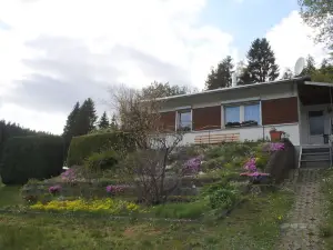 Detached Holiday Home in Thuringia with a Terrific View from The Balcony