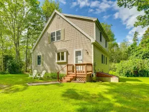 Lovely New Harbor Home Walk to Pemaquid Beach!
