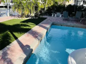 Canal front pool home. Ocean side of Big Pine. Open water views.