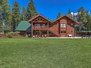 Trego Resort -Style Cabin W/Lake,Trails & 40 Acres