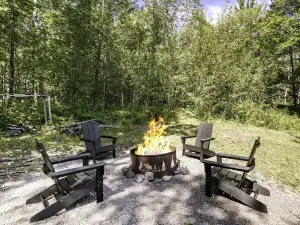 Enjoy Duluth's best trails/parks from our backyard with Outdoor Sauna