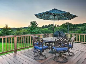Deck and Game Room Home in Pennsylvania Countryside