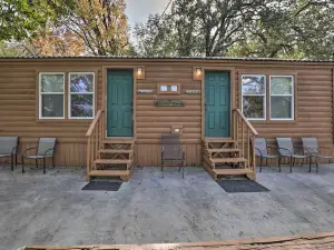 'Captain's Quarters' Cabin: Private Fire Pit!
