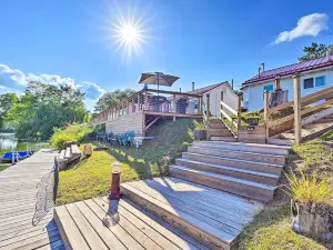 Waterfront Friendship Escape w/ Deck & Grill!